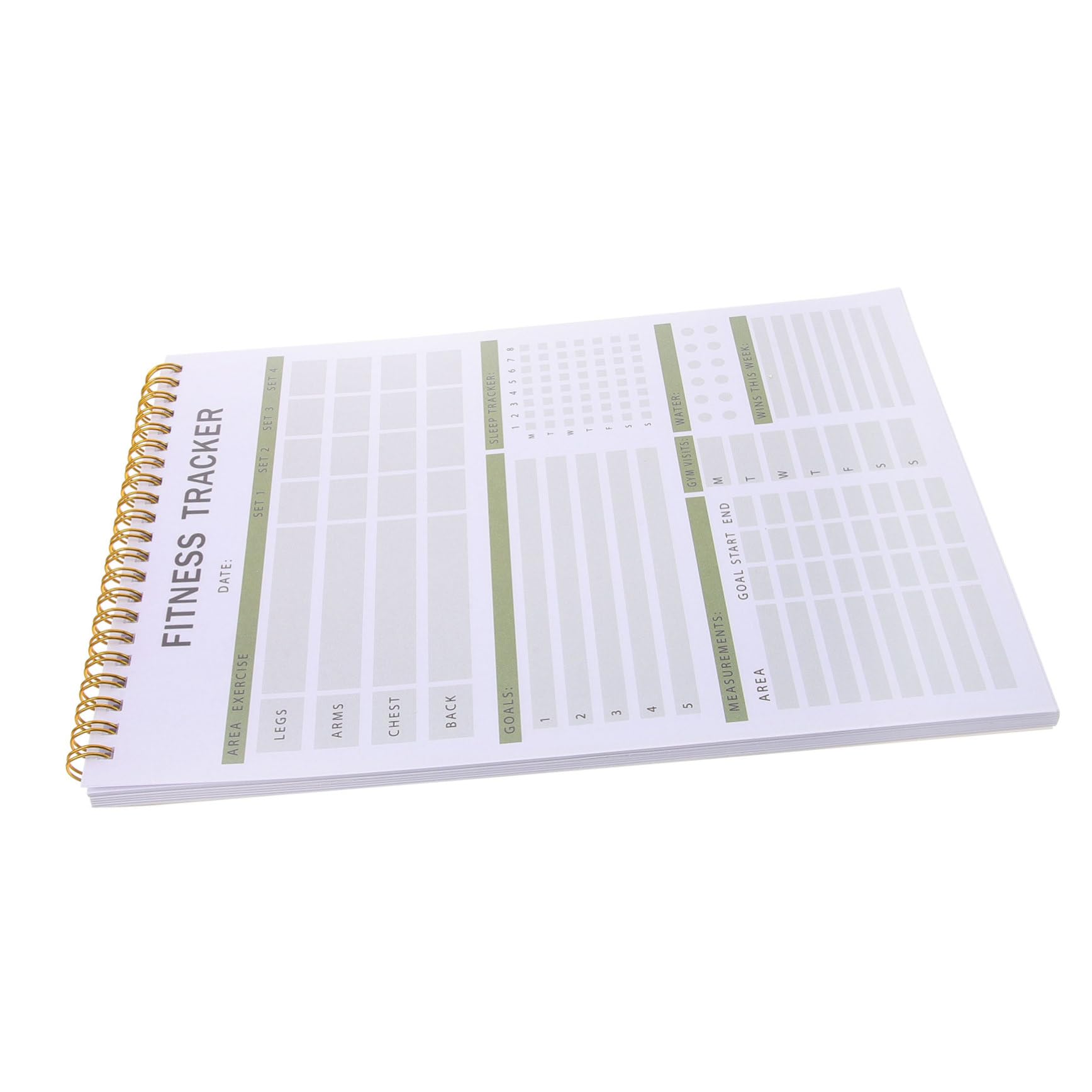 BESPORTBLE Exercise Journal Workout Book for Men Fitness Log Planner Notepad Workout Planner for Women