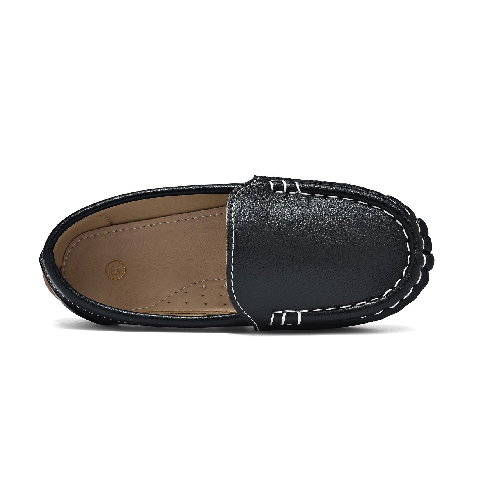 Mocassins pour Enfant PU Cuir Bateau Chaussures Garçon Mode Oxford Chaussures Fille Décontracté Confortable Mocassin Plate Loafers