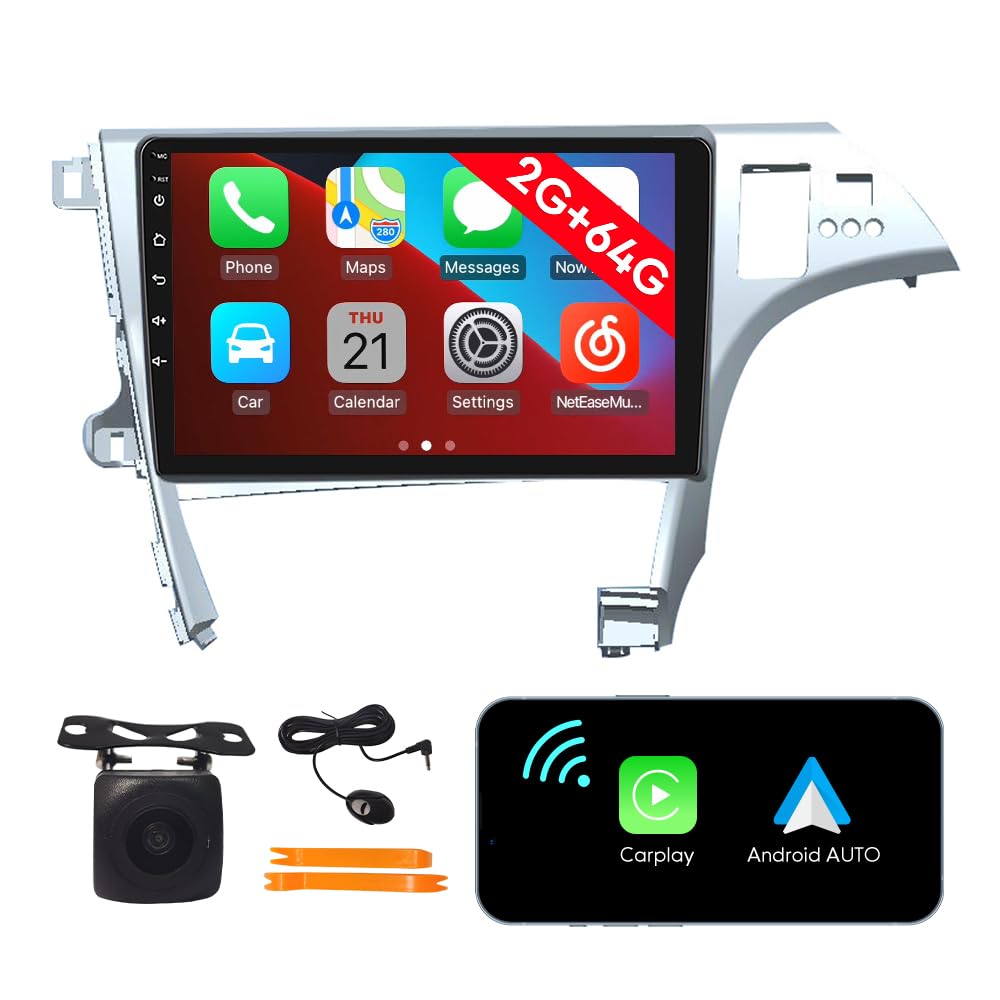 [2G 64G] Android Car Stereo FM Radio Carplay Android Auto 10.1