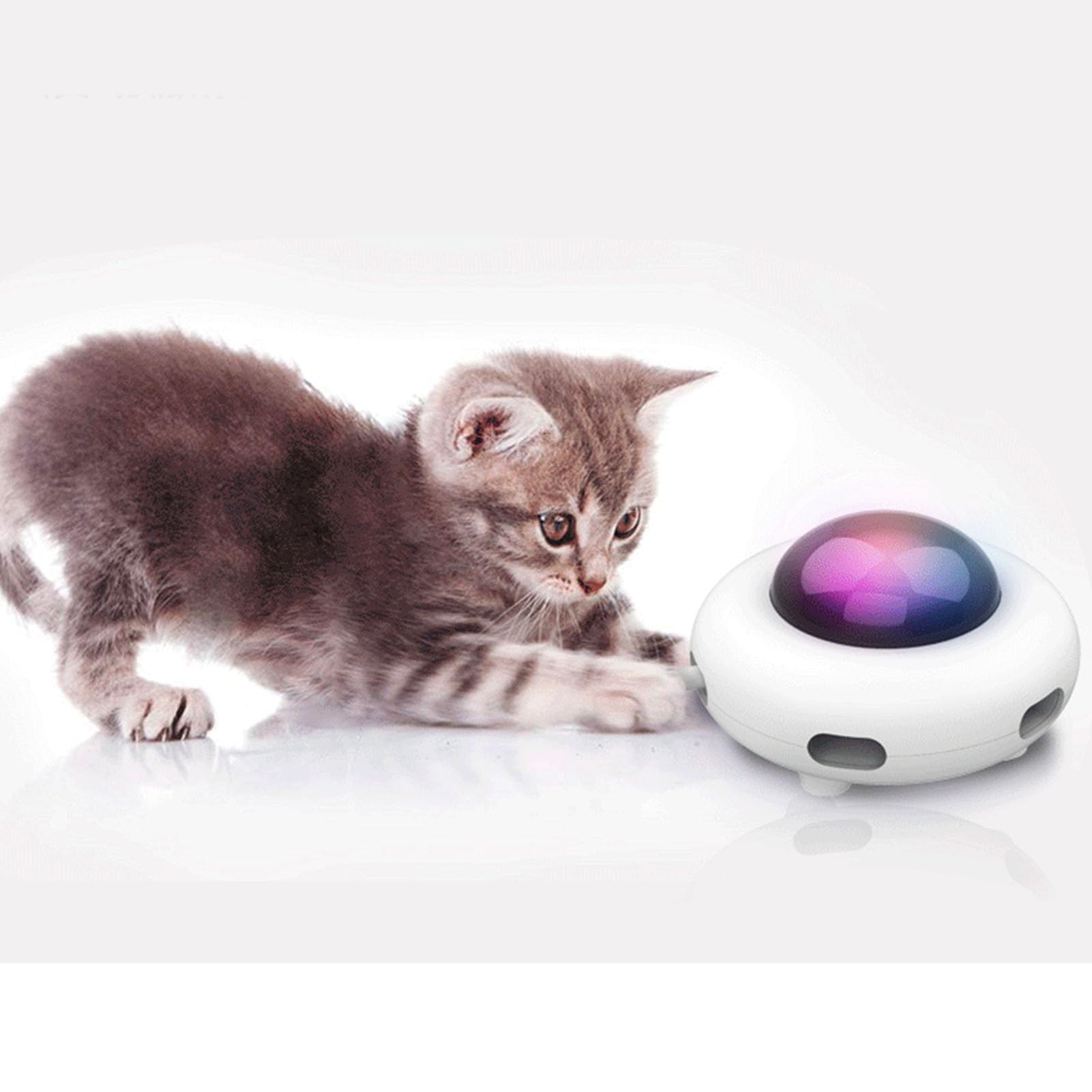 Juguetes para gatos de interior para adultos, juguete interactivo para gatos automáticos, eléctricos, inteligentes, juguetes para gatos con plumas, divertido palo de gato para el hogar