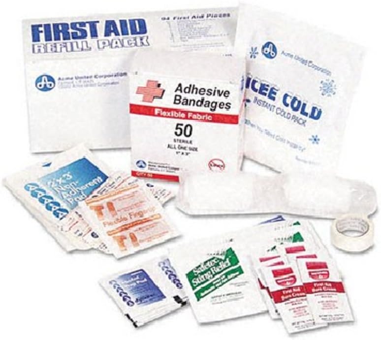 PhysiciansCare First Aid Refill Pack with Most Frequently - Used Products - 94 Pieces per Pack