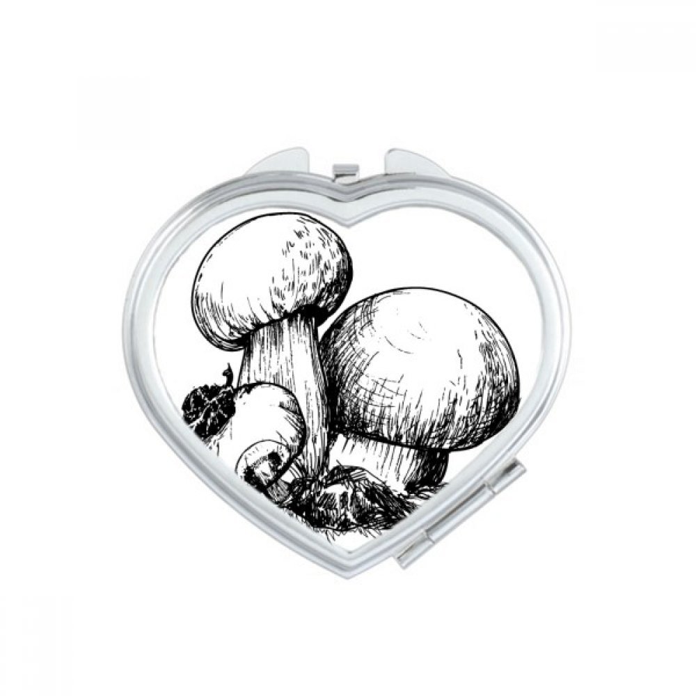 Cerf-volant de papier chinois miroir de maquillage portable compact pour retouche rapide
