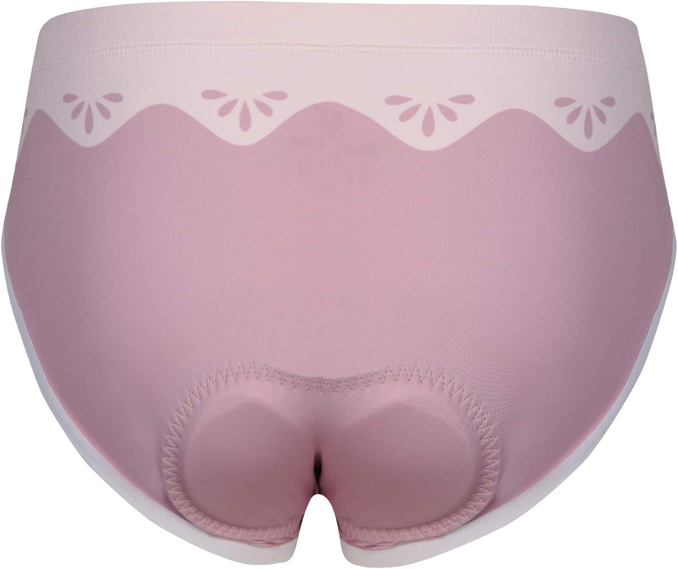 beroy Women Cycling Shorts with 3D Padded,Gel Bike Underwear and Bike Shorts(S Pink)