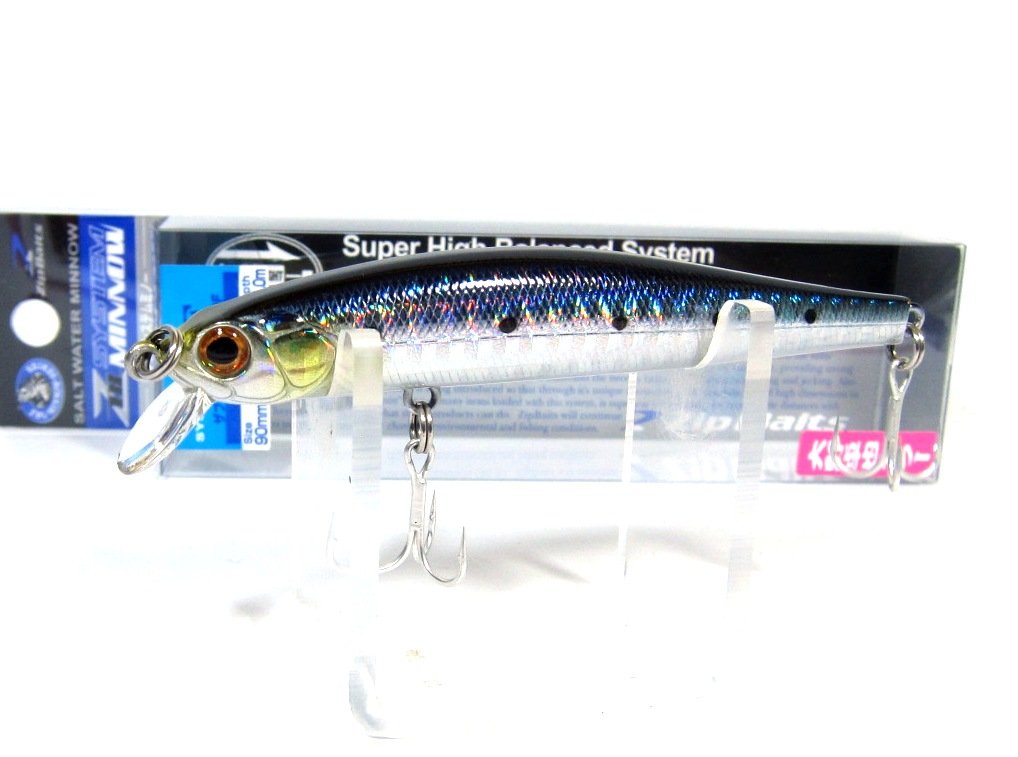 Amazon.co.jp: ジップベイツ ミノー ZBLシステムミノー9F 718