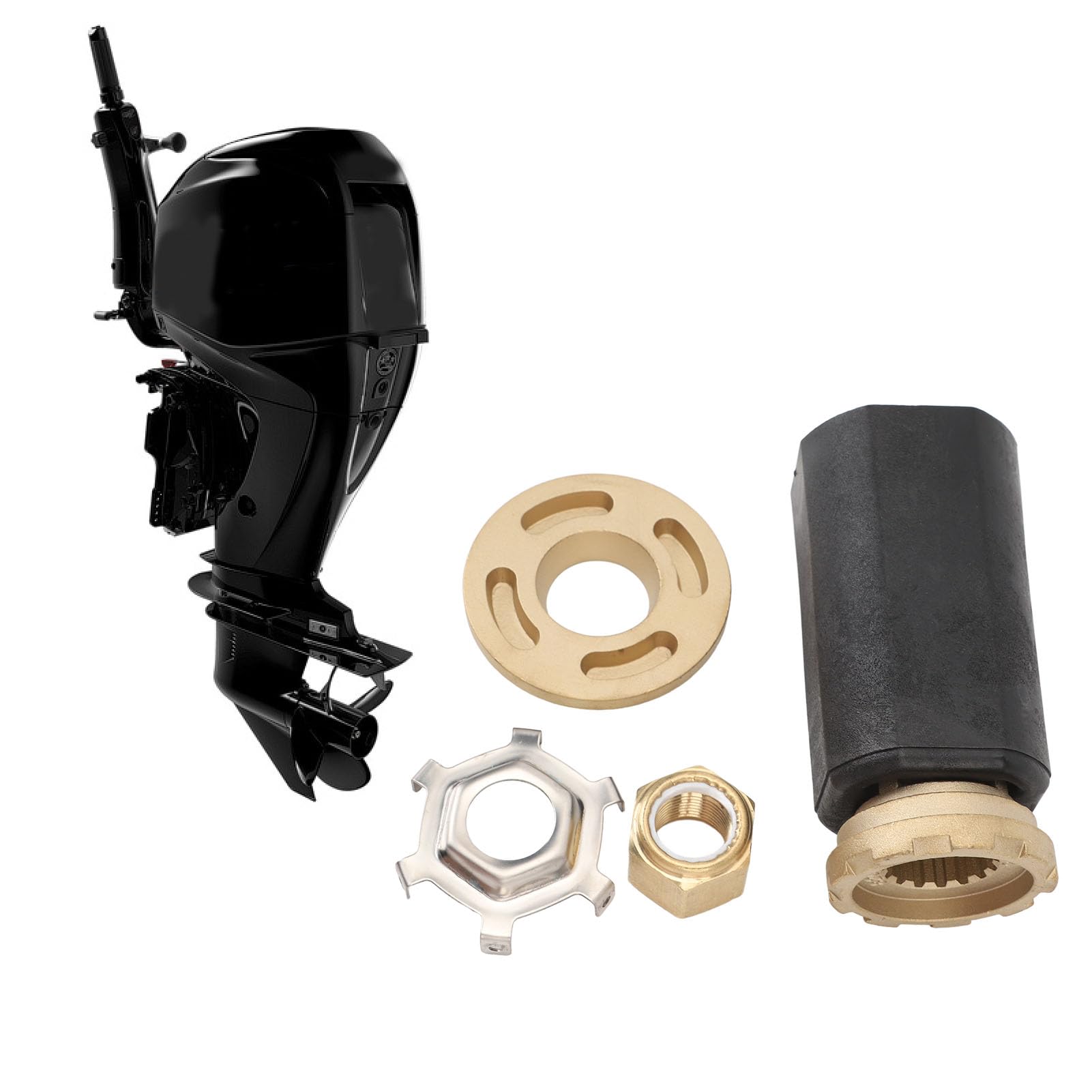 Qqmora 835257K1, Lunga Durata per Kit Mozzo Flo-Torq II, Elevata Resistenza, Stabile per MerCruiser da 120 a 375,Pezzi di Ricambio per Barche,Yacht
