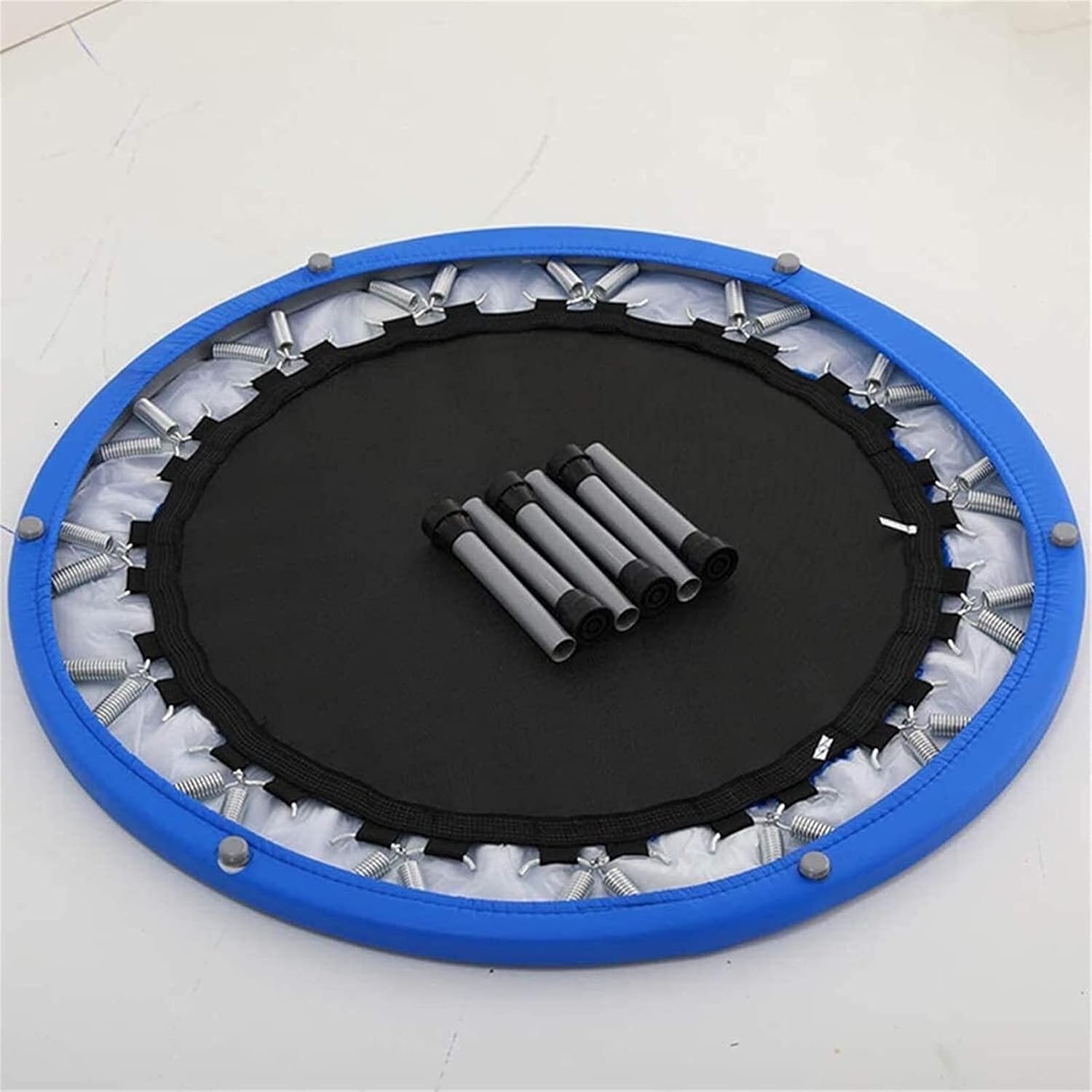 BK 35 39 47'' Silet Fitness trampolina dla dorosłych Indoor Rebounder Ultimate Urban Cardio Jump Fitness Trainer z zakrytym systemem linowym bungee 90 x 25 cm