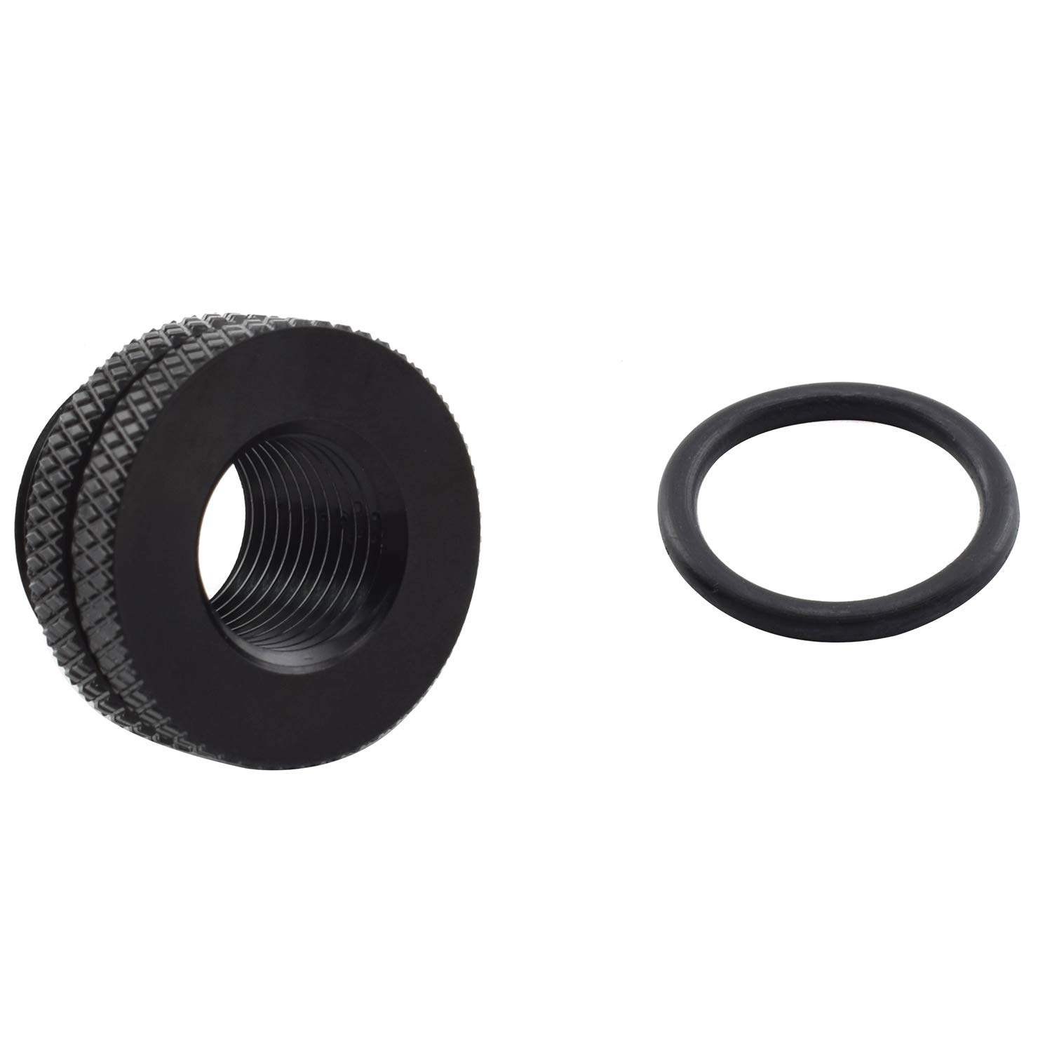 G1/4 Pass-Through Connector Fitting Piercing Type Bulkhead Top Coolant Injection Joint for PC Water Cooling System 4