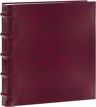 Pioneer Photo Albums 200-Pocket European Bonded Leather Photo Album for 4 by 6-Inch Prints, Brown