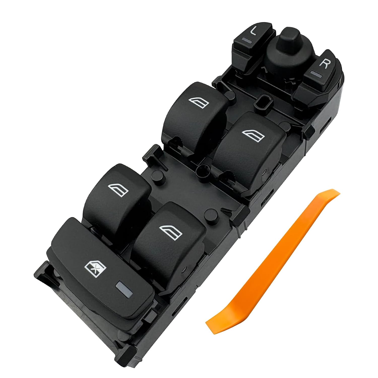 Driver-Side Window Switch - 31433406 - Fits 18-24 Volvo CX60, 18-22 Volvo S60 - W/Pry Tool