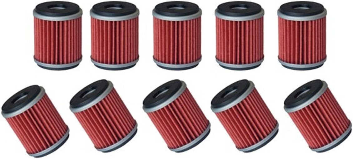10 HIFLO OIL FILTER YAMAHA RAPTOR 250 YFM250 YFZ450 YFZ450R YFZ450X HF140