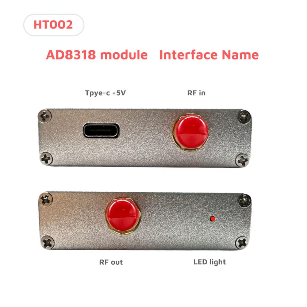 AD8318 Modulo RF Power Meter 1MHz-8000MHz Sensore Modulo di Rilevamento