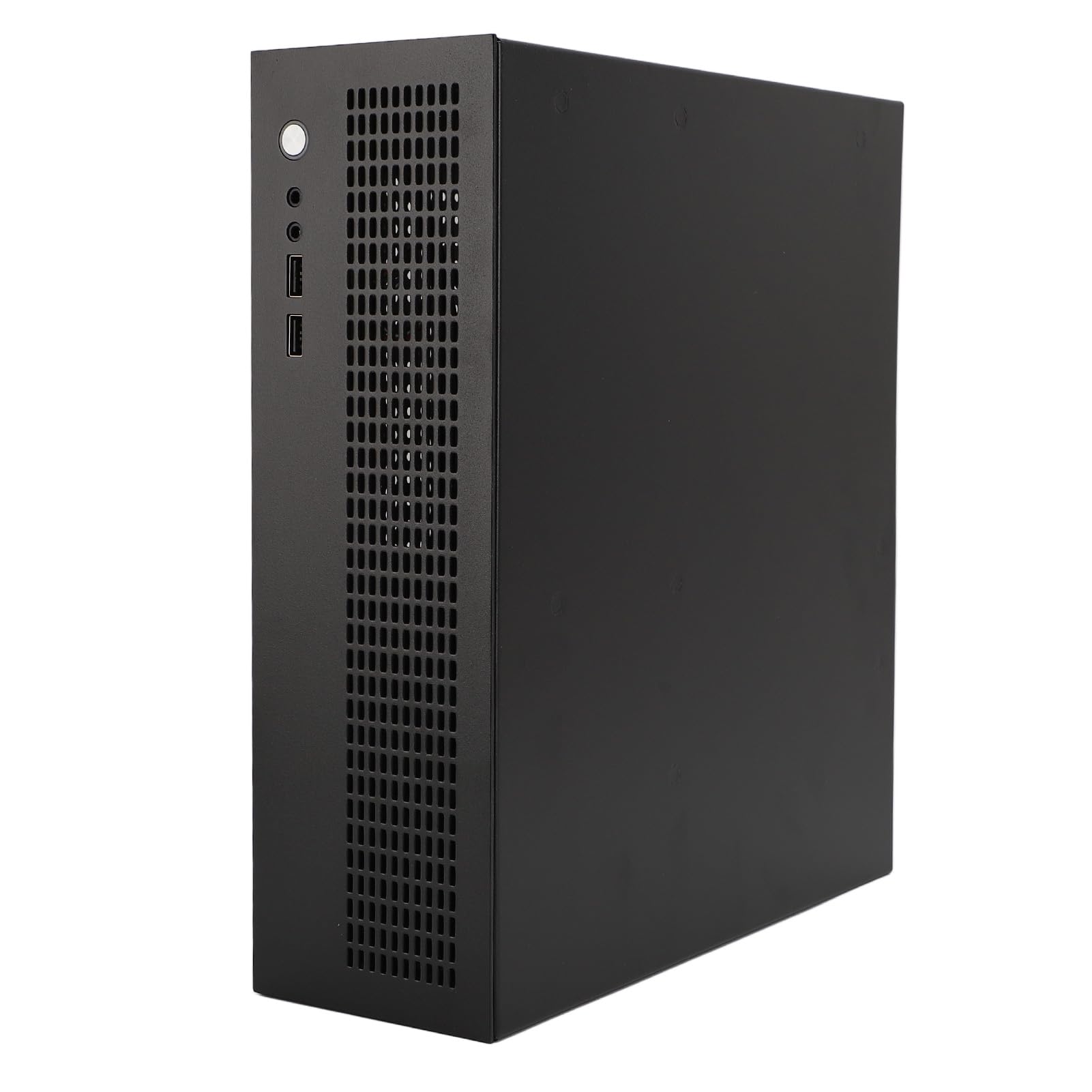 Annadue Obudowa MATX ITX Mini PC z Interfejsem USB2.0, Podwójnymi