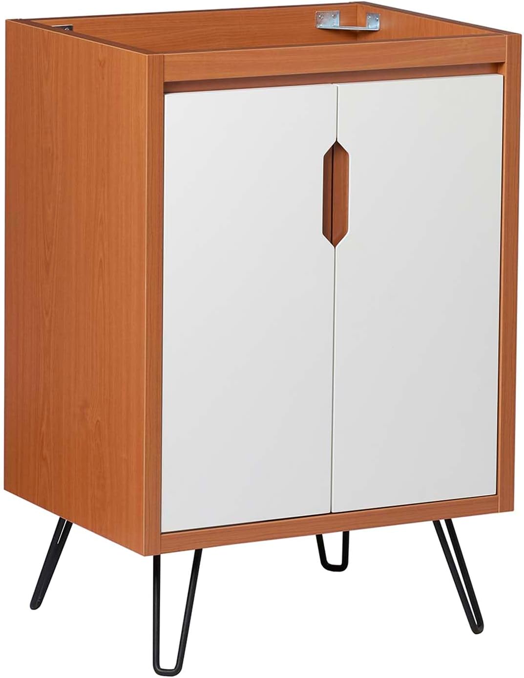 Modway Energize 24" Bathroom Vanity Cabinet (Sink Basin Not Included), 24 Inch, Cherry White
