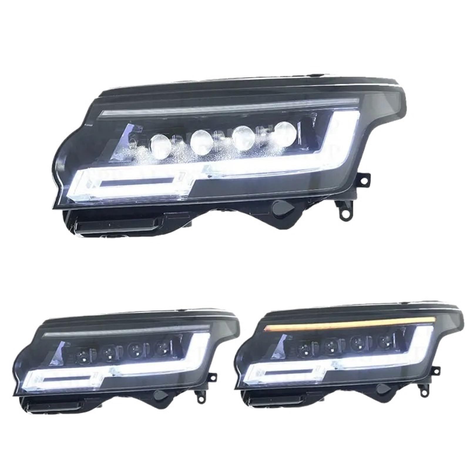 Faro Anteriore per Auto modificato 2013-2024 Fari Anteriori Styling Gruppo fari Anteriori Luci Anteriori per Auto Gruppo Faro Anteriore per Auto (- Anno 1)