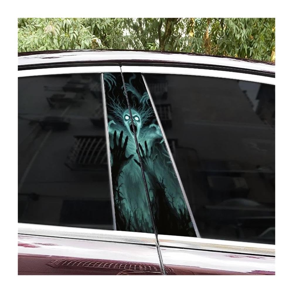Stickers pour Portière de Voiture Motif Squelette Décoration Extérieure