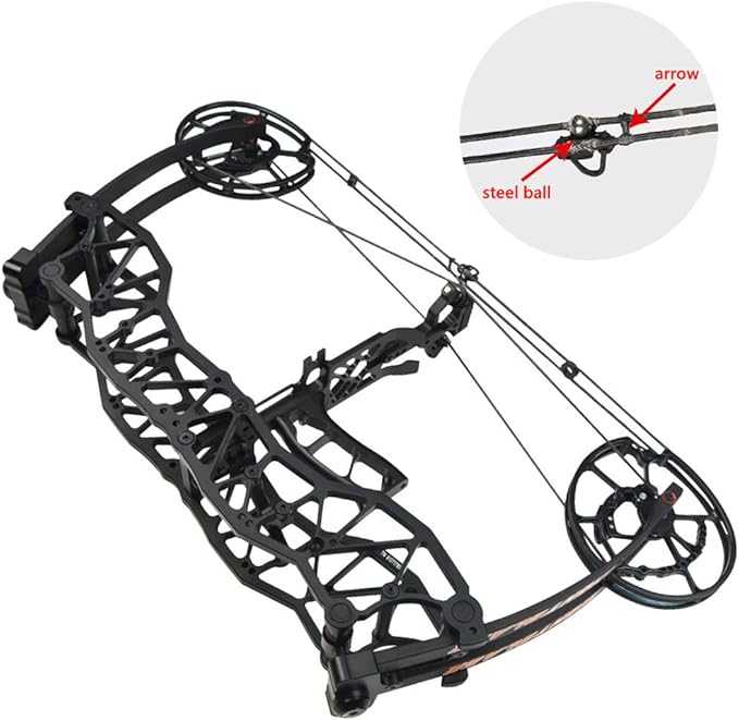 SHARROW Archery Compound Bows Kit Dualpurpose 4060lbs Adjustable