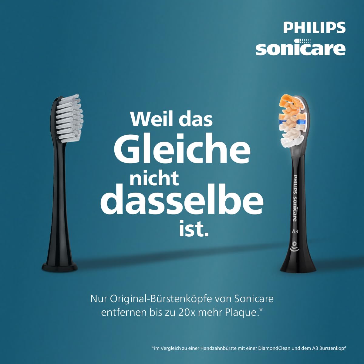 Philips Sonicare C1 ProResults-Bürstenköpfe für elektrische Schallzahnbürsten, 10 Stück (Modell HX6010/32) - 5