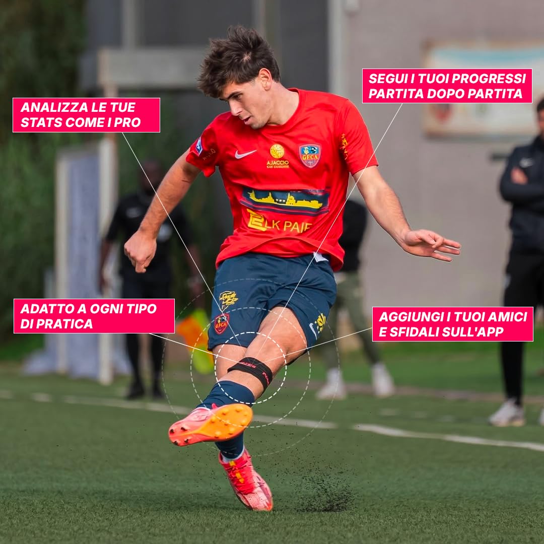 Footbar Meteor - Tracker Calcio: Analisi delle prestazioni, statistiche e stile di gioco. iOS e Android.