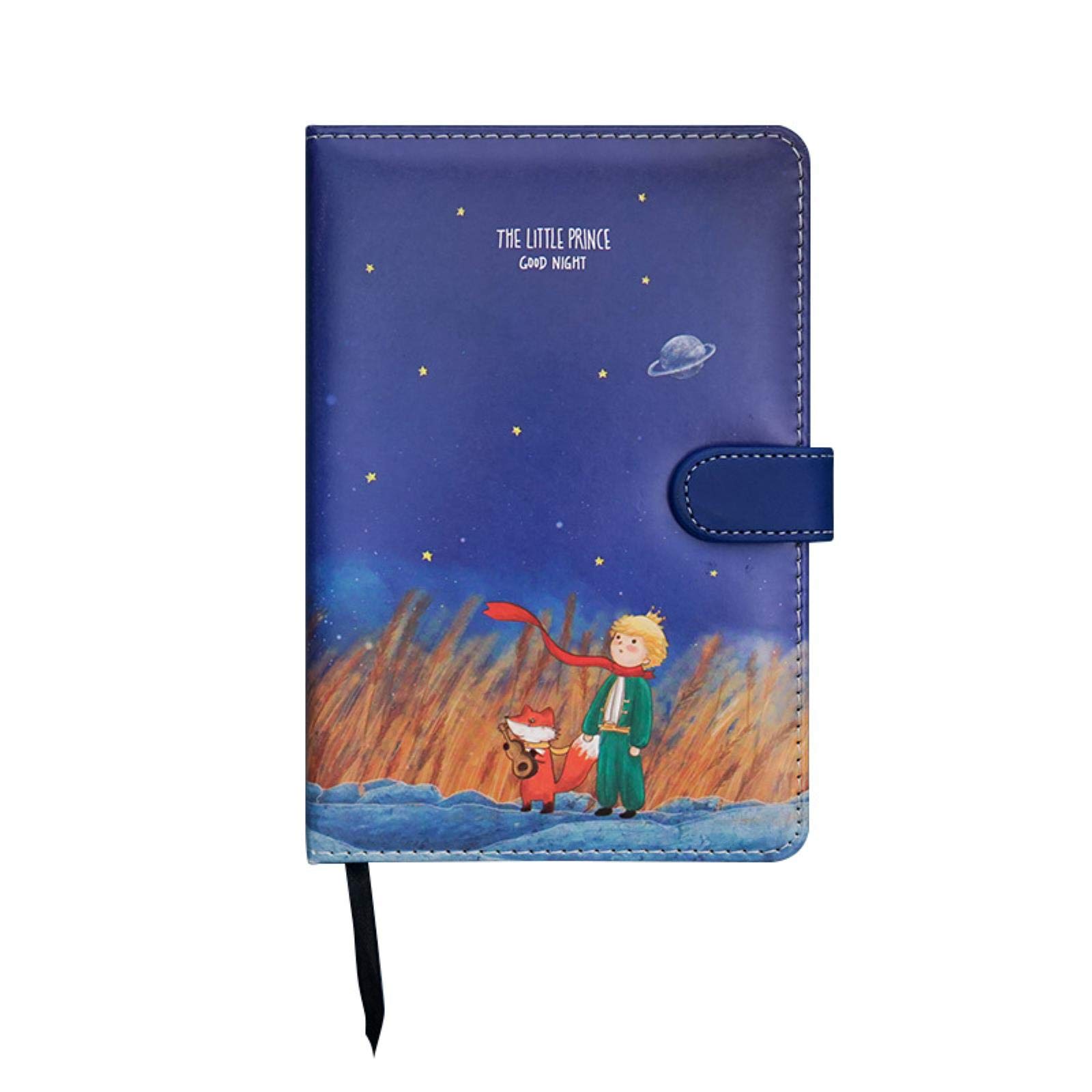 My Little Prince Blue Buckle Diary Journal Travel Diy Notebook School Item Colored Inside Pages