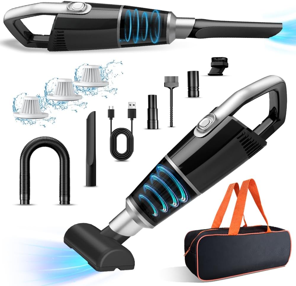 ekbas Car Vacuum Cordless 9000PA High Power Scution