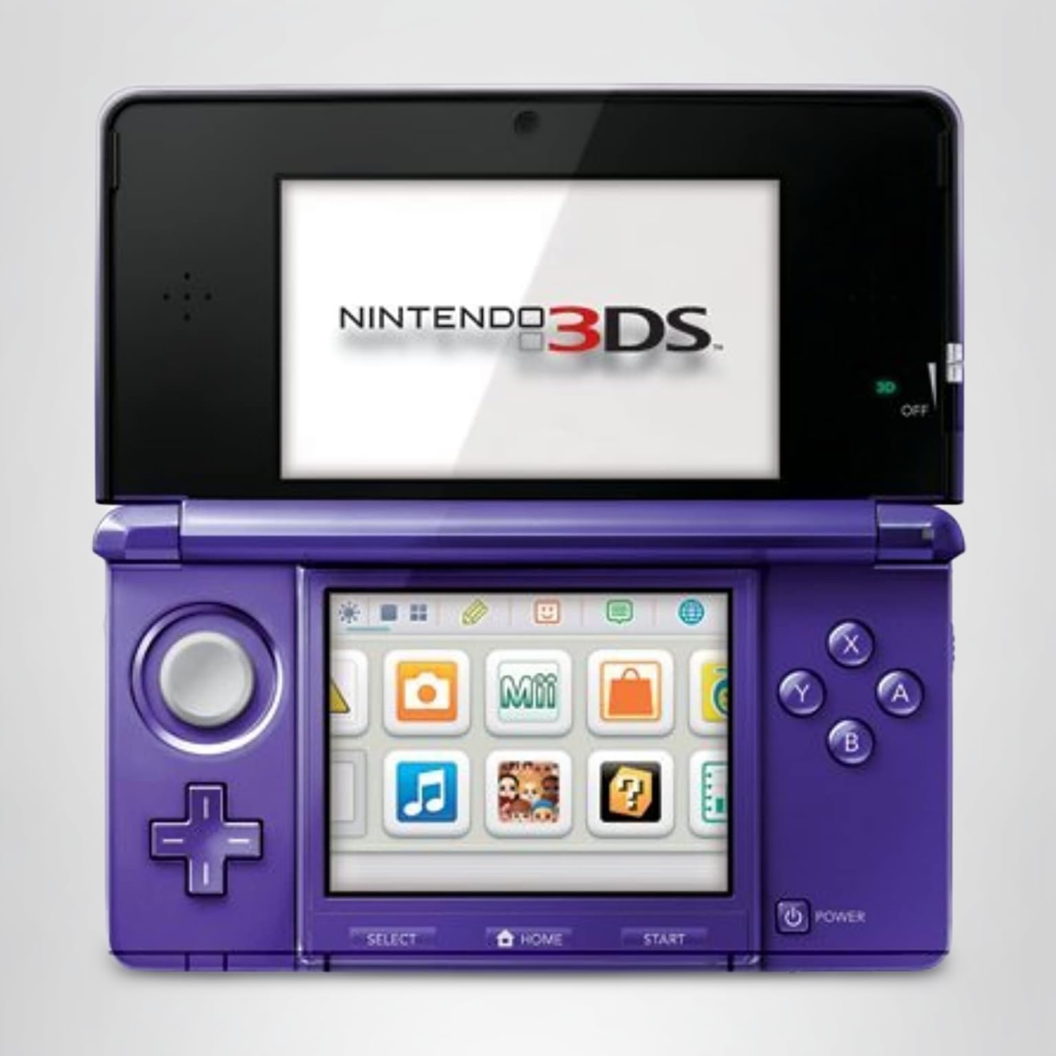 Amazon.com: Nintendo 3DS Midnight Purple - Nintendo 3DS : Video Games