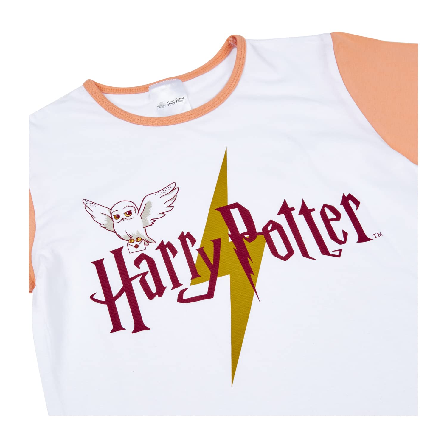 Harry Potter Hedwig - Pijama corto de verano para niñas de 7 a 14 años
