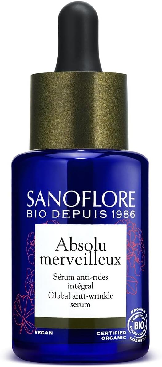 SanofloreAbsolu Merveilleux Global Anti-Wrinkle Serum Organic 30ml