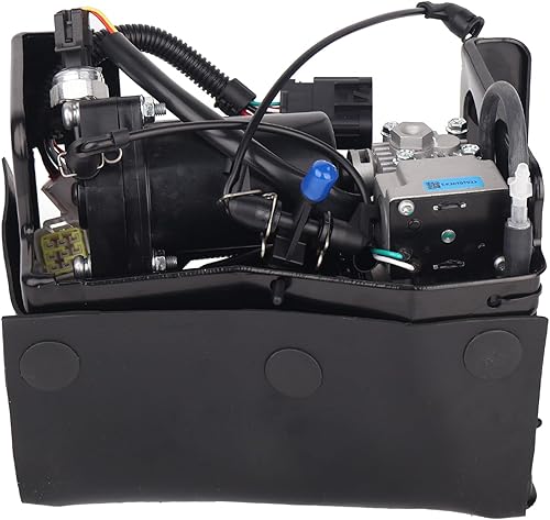 Miniatura 4 de KUSATEC Bomba de compresor de suspensión Air Ride 15254590 para Cadillac Escalade ESV EX 2002-2016 Chevy Avalanche Suburban 1500 Tahoe 2001-2016 GMC