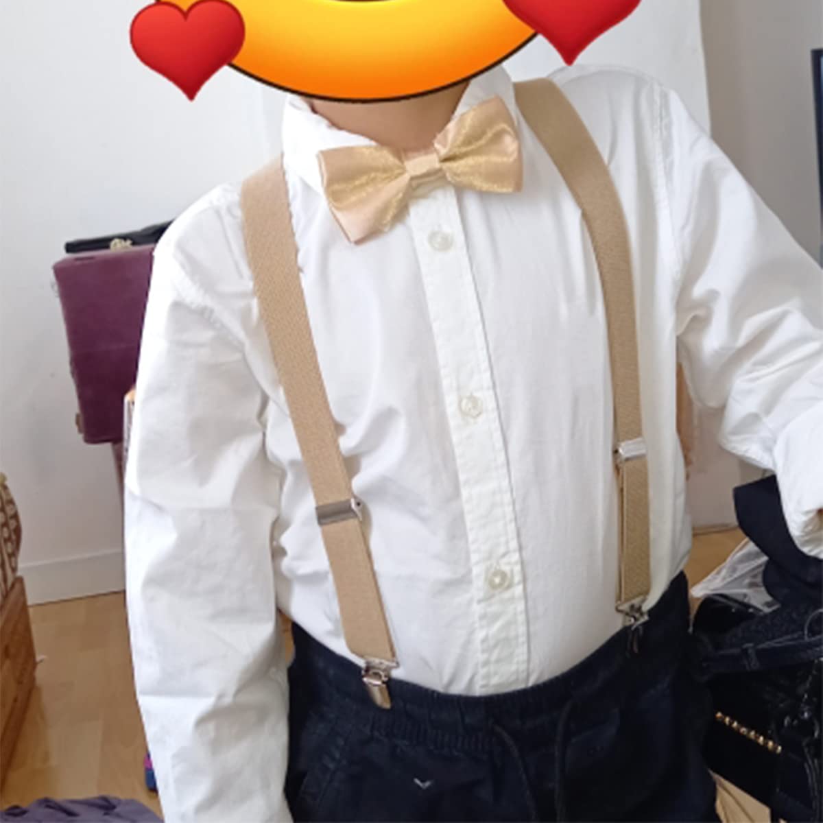 Set Bretelle E Papillon Per Bambini Tokaneit - Regolabili, Clip Sicure, Per Occasioni Speciali - Foto 2