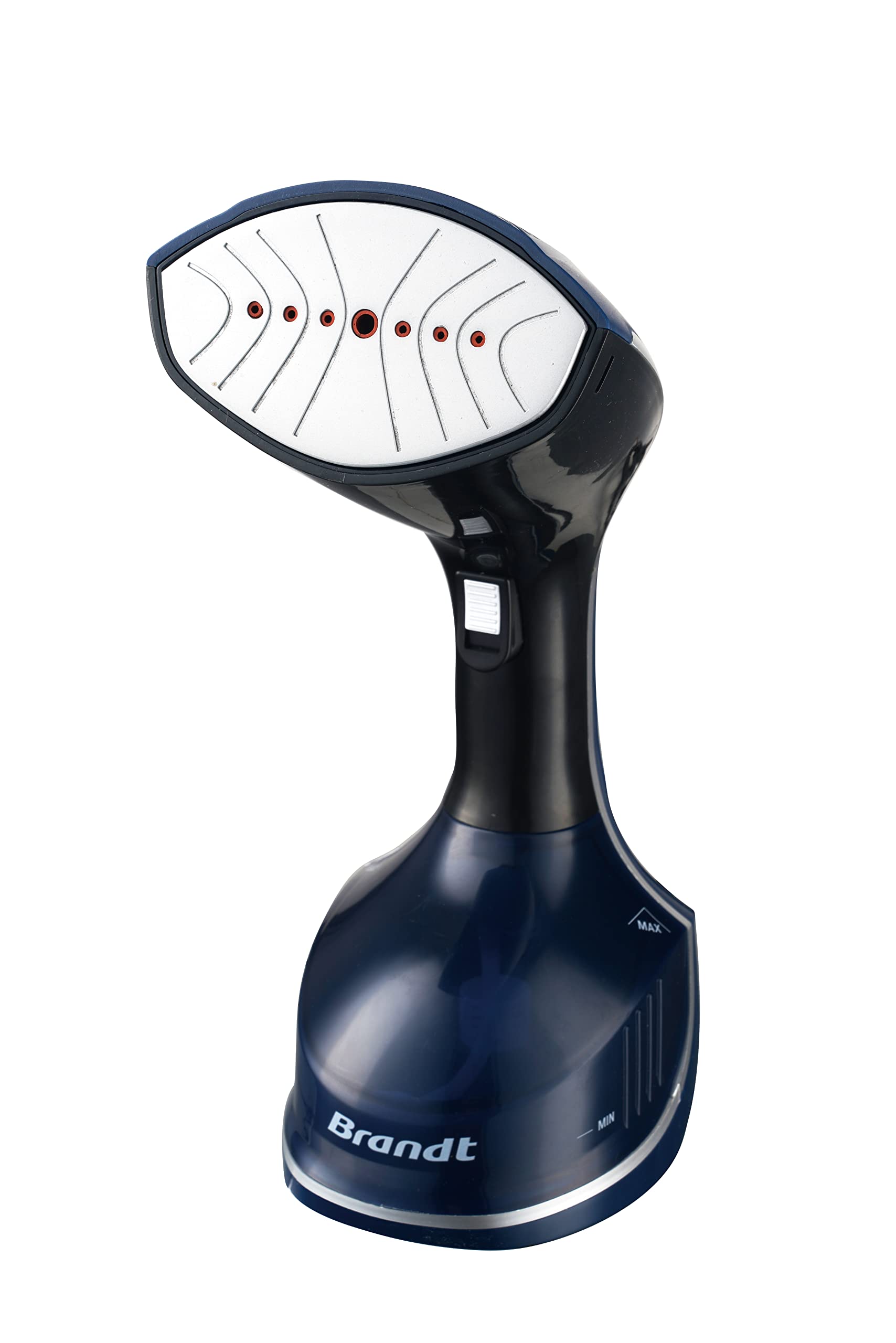 Brandt BDF20B - repassage - 1500W - Débit vapeur : 25/min - Capacité Réservoir : 250 ml - Cordon: 1,90m - 3 accessoires: brosse à tissu, bonnette à vapeur, crochet de porte - bleu