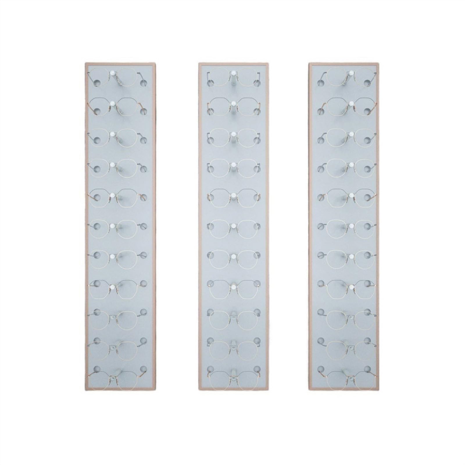 guiling-1986 Eyeglasses Display Rack Eyeglasses Wall Display Sunglasses Metal Rack Store Decorations Organizer for Eyewear