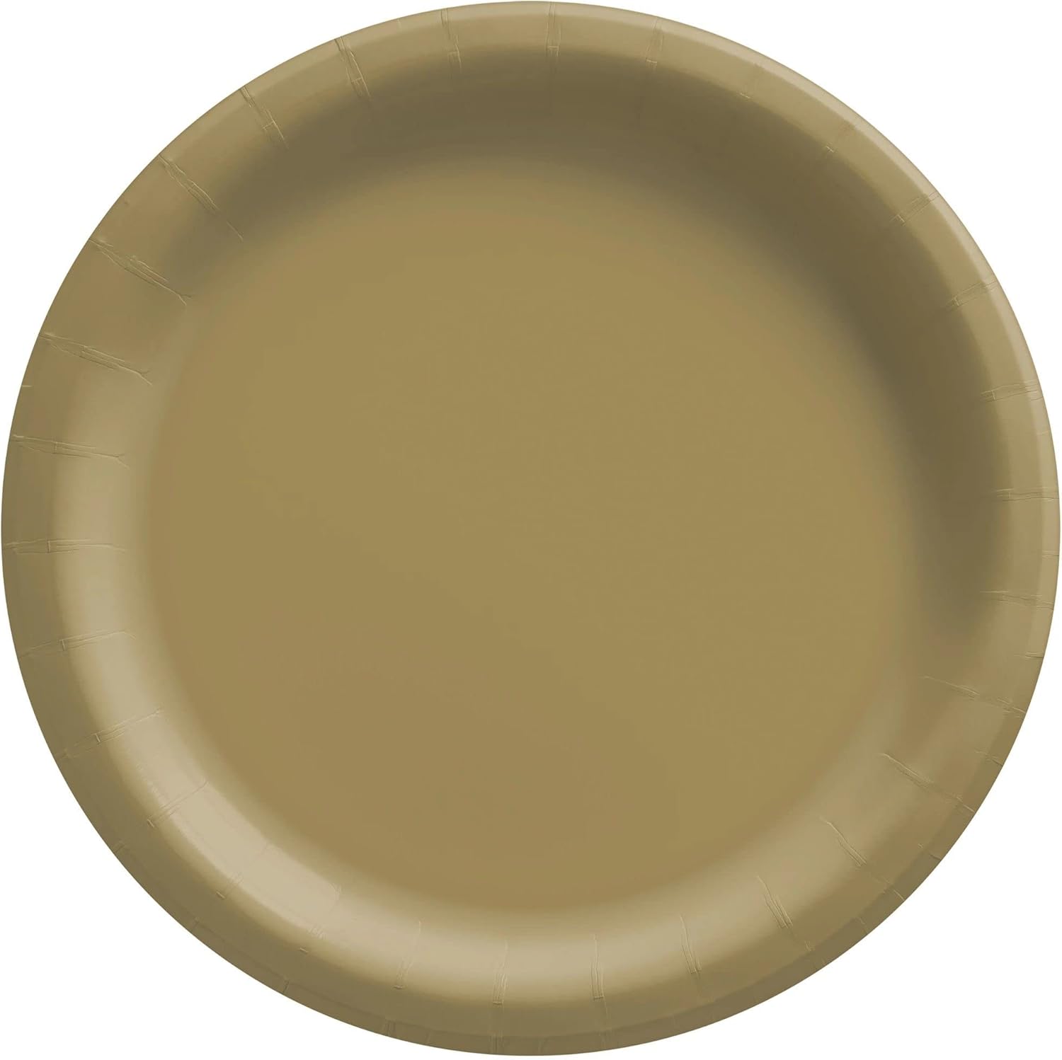 Yellow Sunshine Round Paper Plates - 10" (20 Pc) - Perfect for Parties, Picnics, & Everyday Meals