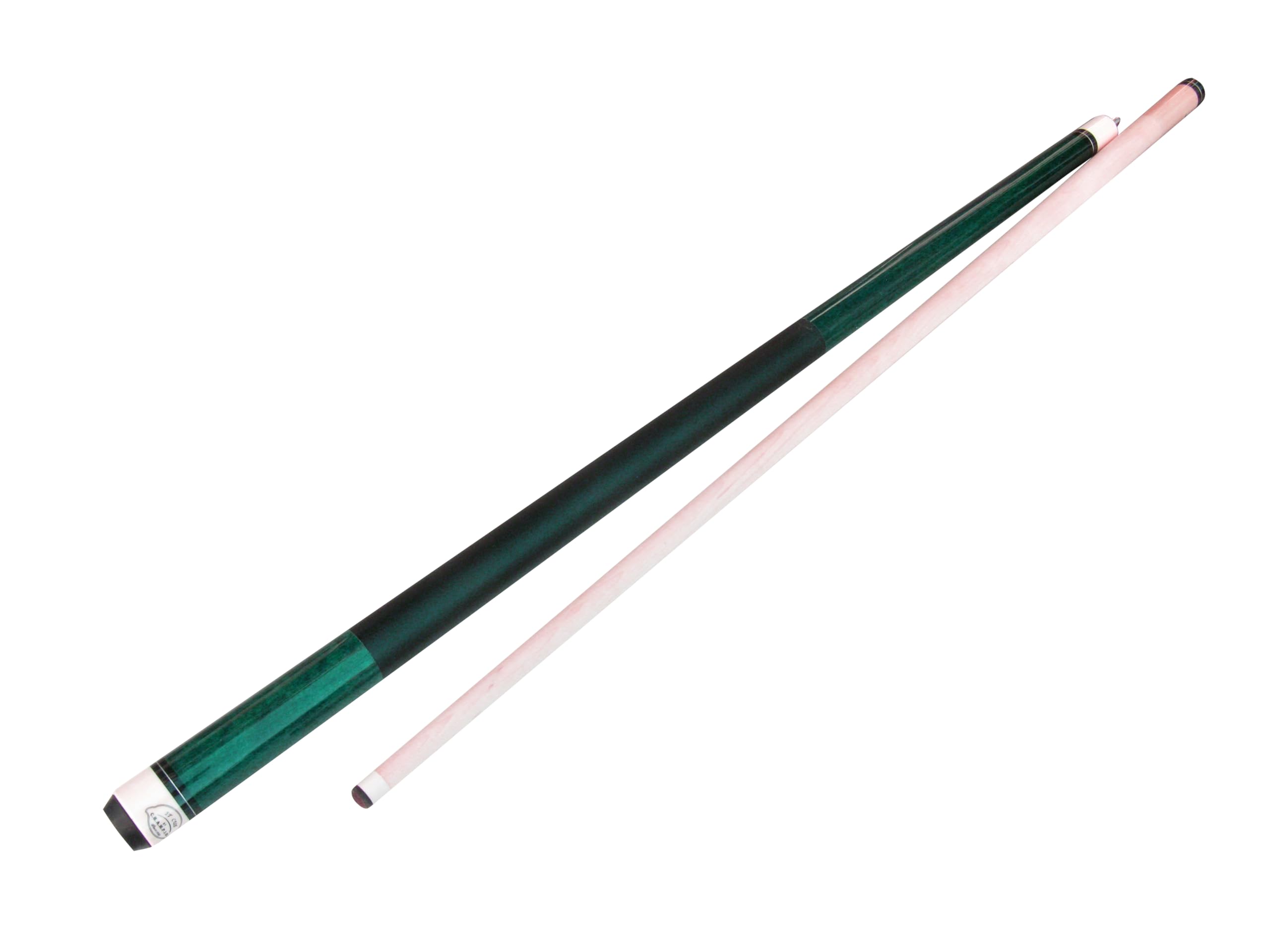 Champion Sport Co Billardqueue, 106,7 cm, 121,9 cm oder 132,1 cm, Junior-Größe, 132,1 cm lang, 510 g, Grün