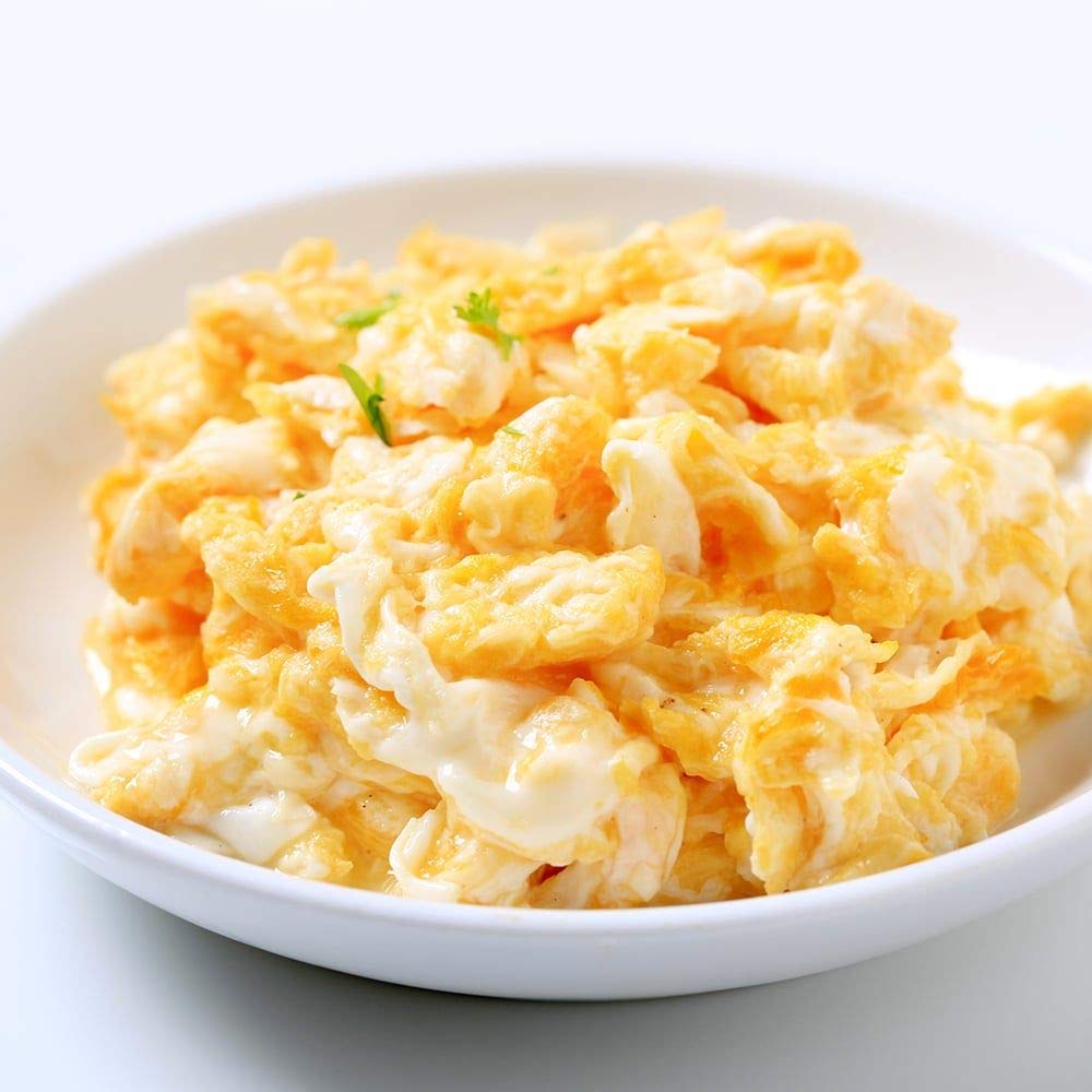 ALIXO congelar latas de comida seca (huevo revuelto con queso 8 porciones