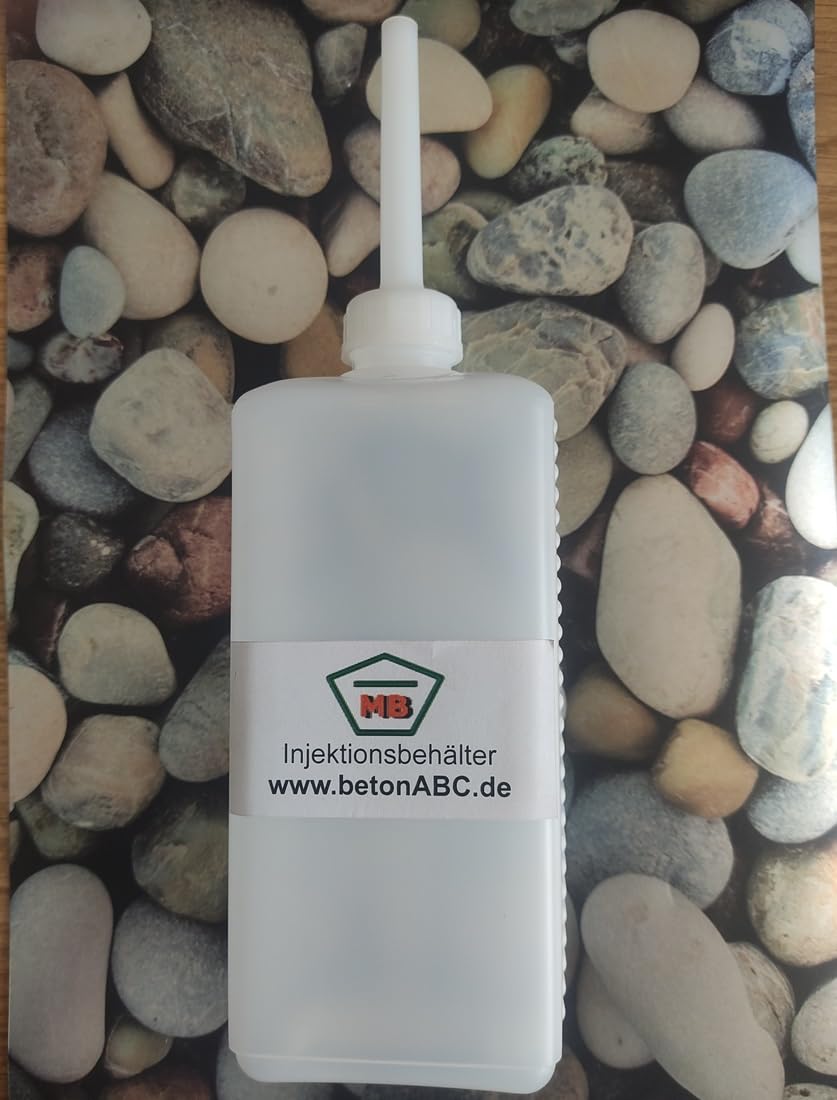 50 Injektionstrichter zur Anwendung der Horizontalsperre, 0,5 L Behälter-wieder verwendbar, für 10-12 mm Bohrung