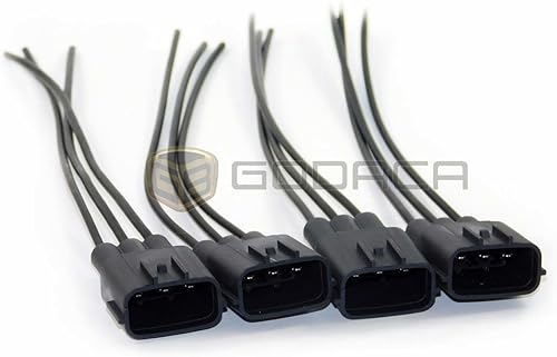 4 conectores macho de 3 vías para bobina de encendido Mazda UF540
