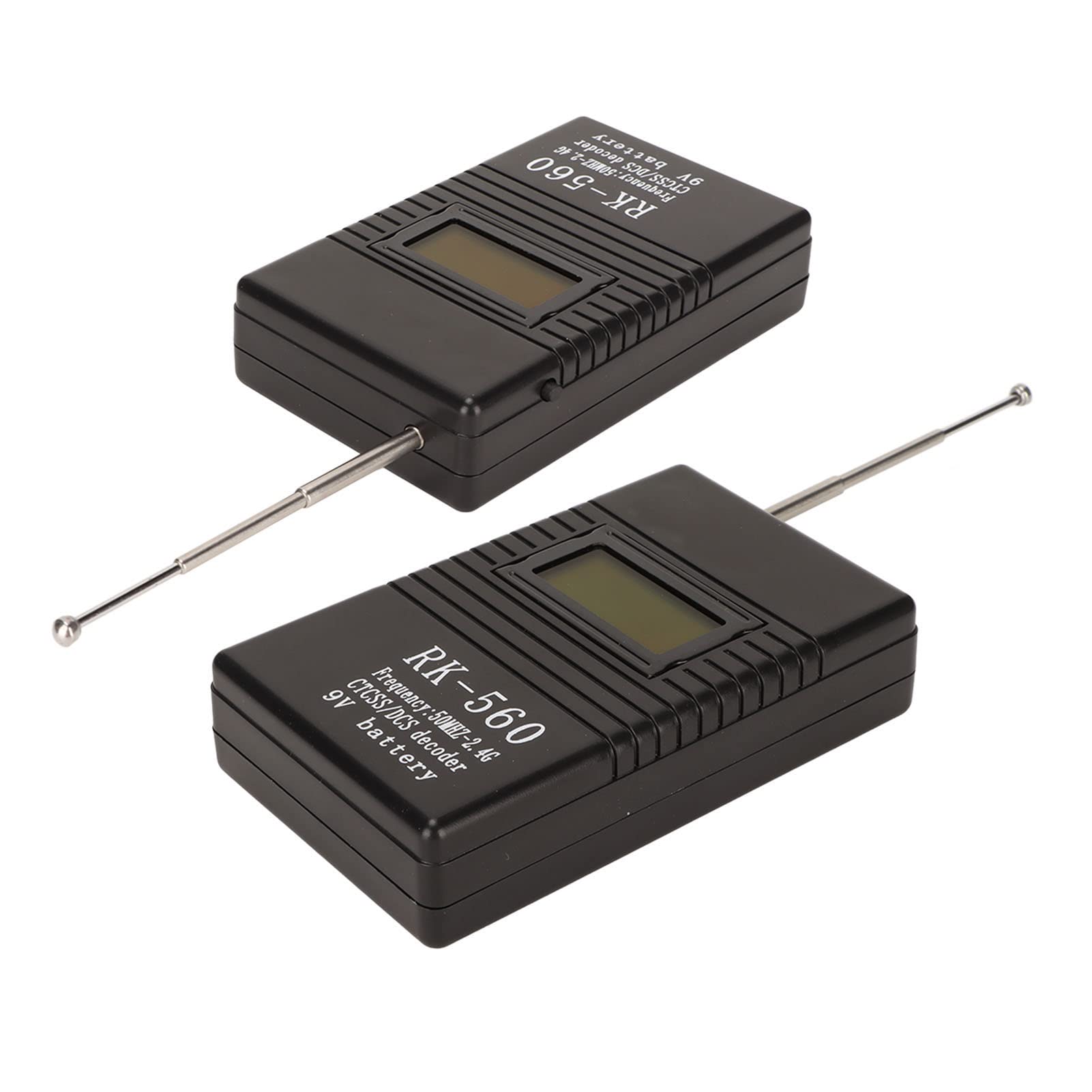 Miernik Częstotliwości Radiowej, Mini Miernik Częstotliwości Radiowej 50 MHz do 2,4 GHz, Przenośny Tester Częstotliwości Radiowej z Anteną do Testowania DCS i CTCSS
