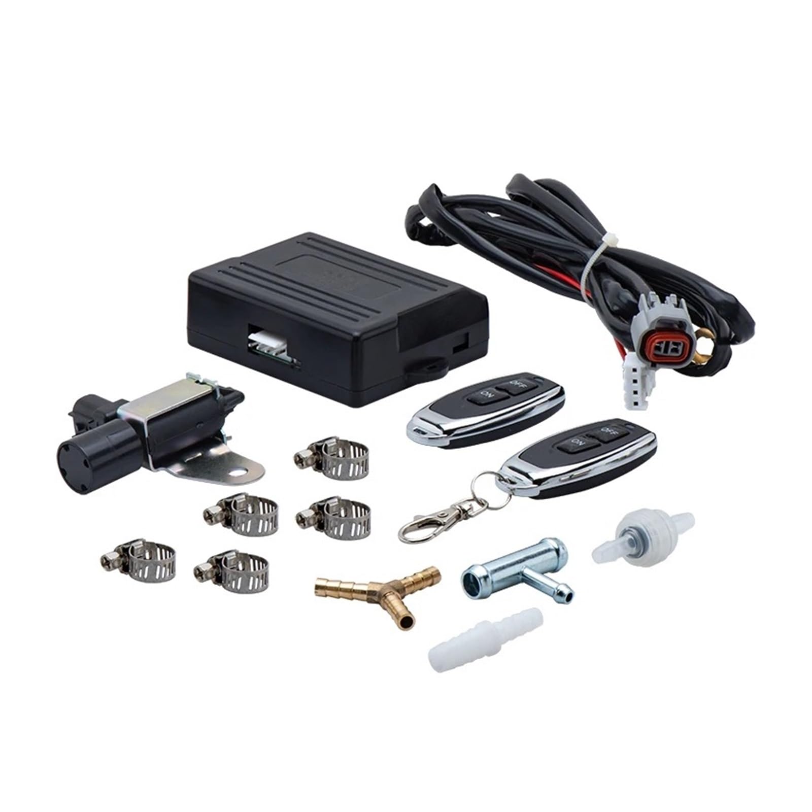 Kit Rimozione Valvola EGR Telecomando Universale Per Valvola Di Controllo Dell'interruzione Dello Scarico Elettrico EGR Modulo(Plastic without hose)