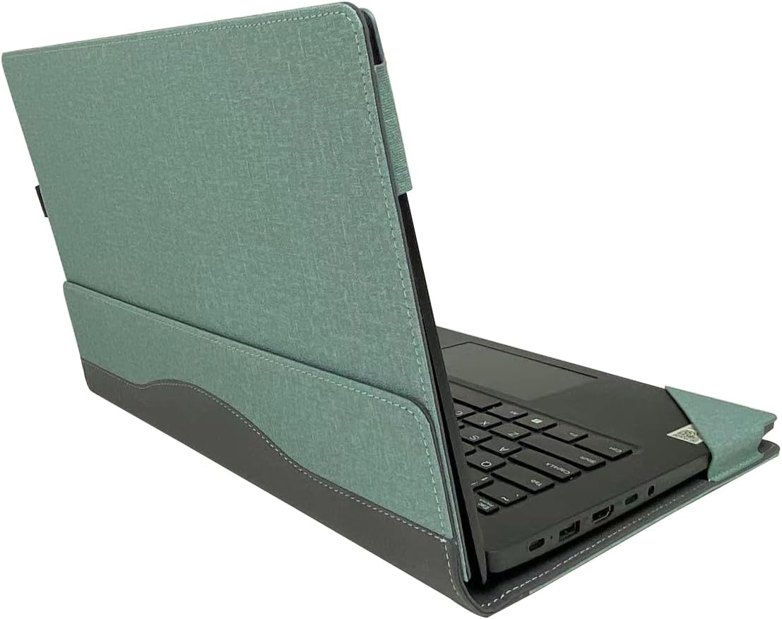 Laptop Cover Compatible with HP ZBook Firefly 14 G8 ProBook 440 445 G9 G10 Elitebook 640 645 840 845 G7 x360 1040 G5 G6 Pavilion x360 14-ek Sleeve Protective Skin Pouch (Light Green)