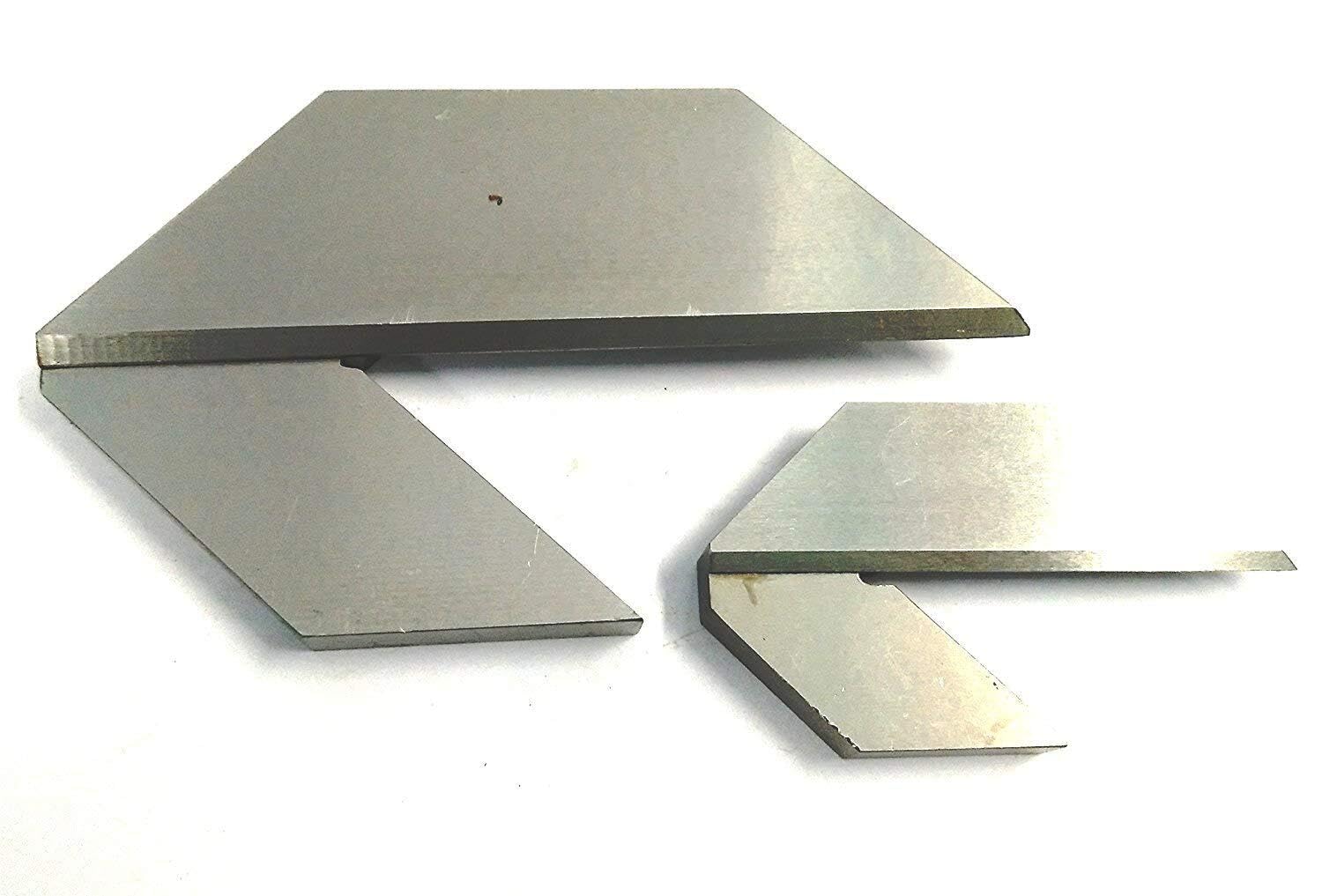 Buyohlic Center Centre Square Finder- Center Squares/Finders-Finds Center of Round Bar (Set of Both)