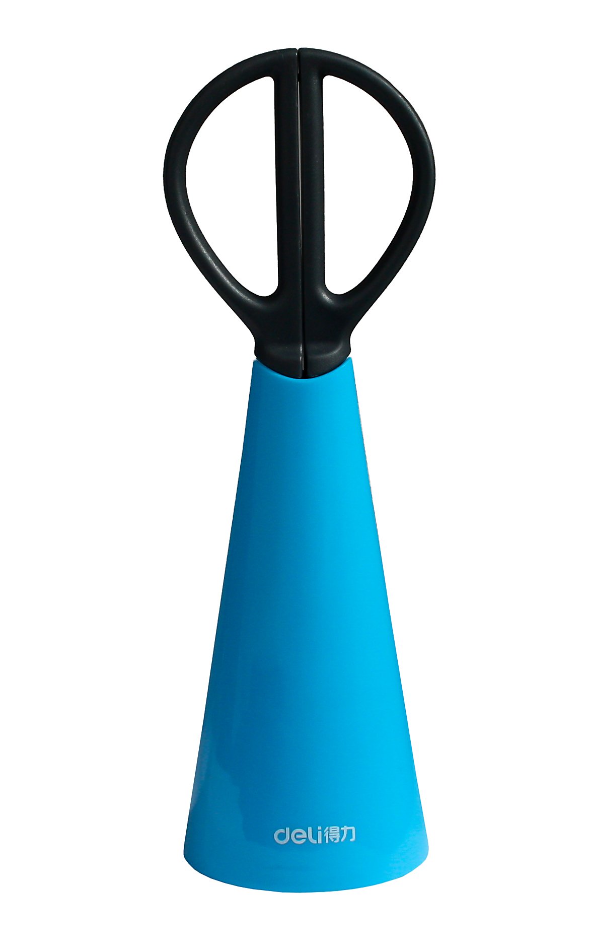 Emartbuy Blue 17 cm Stainless Steel Scissors With Stand - Pack of 5 — image 1