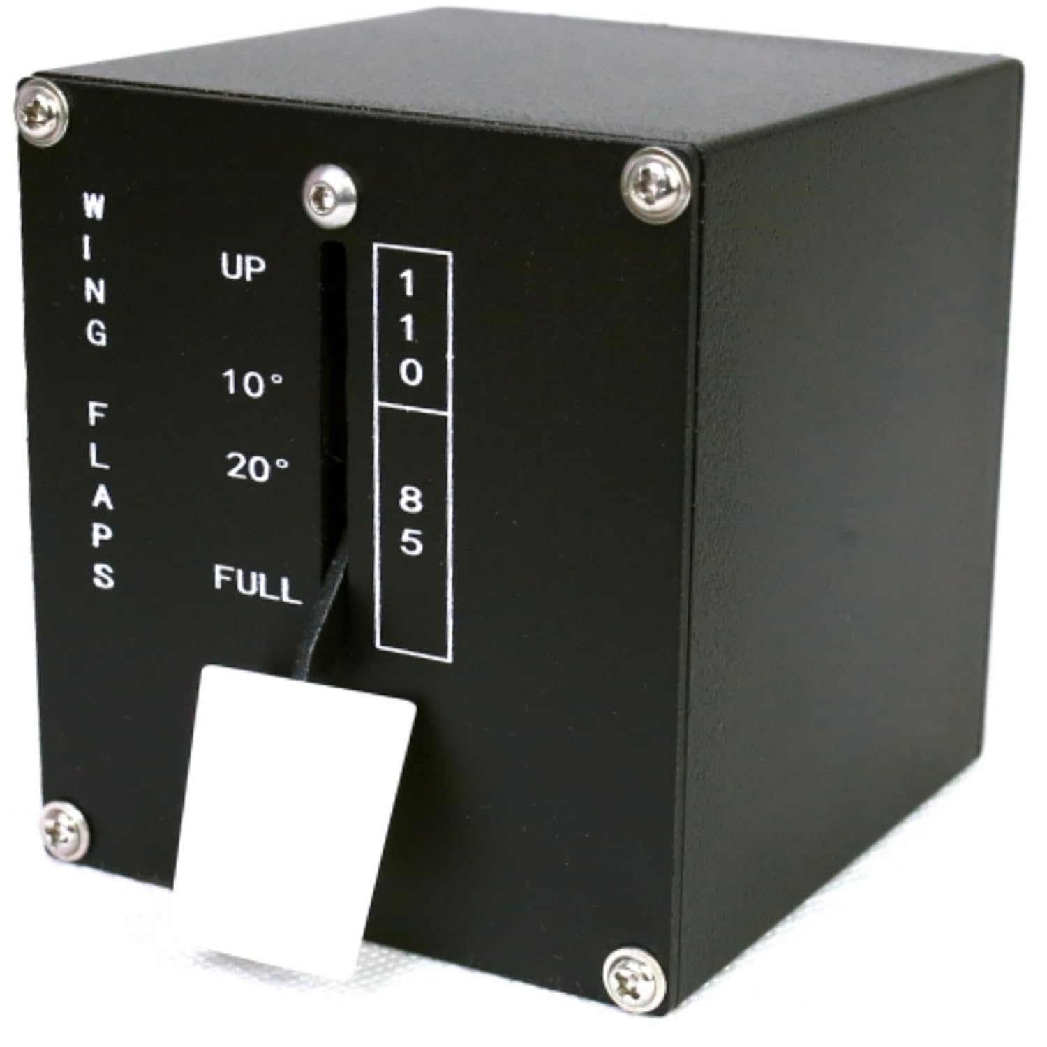 Meza-Flaps for Flight Simulator game MSFS2020, X-Plane,FSX,Prepar3D for a Home Cockpit or Standalone use on a Desk