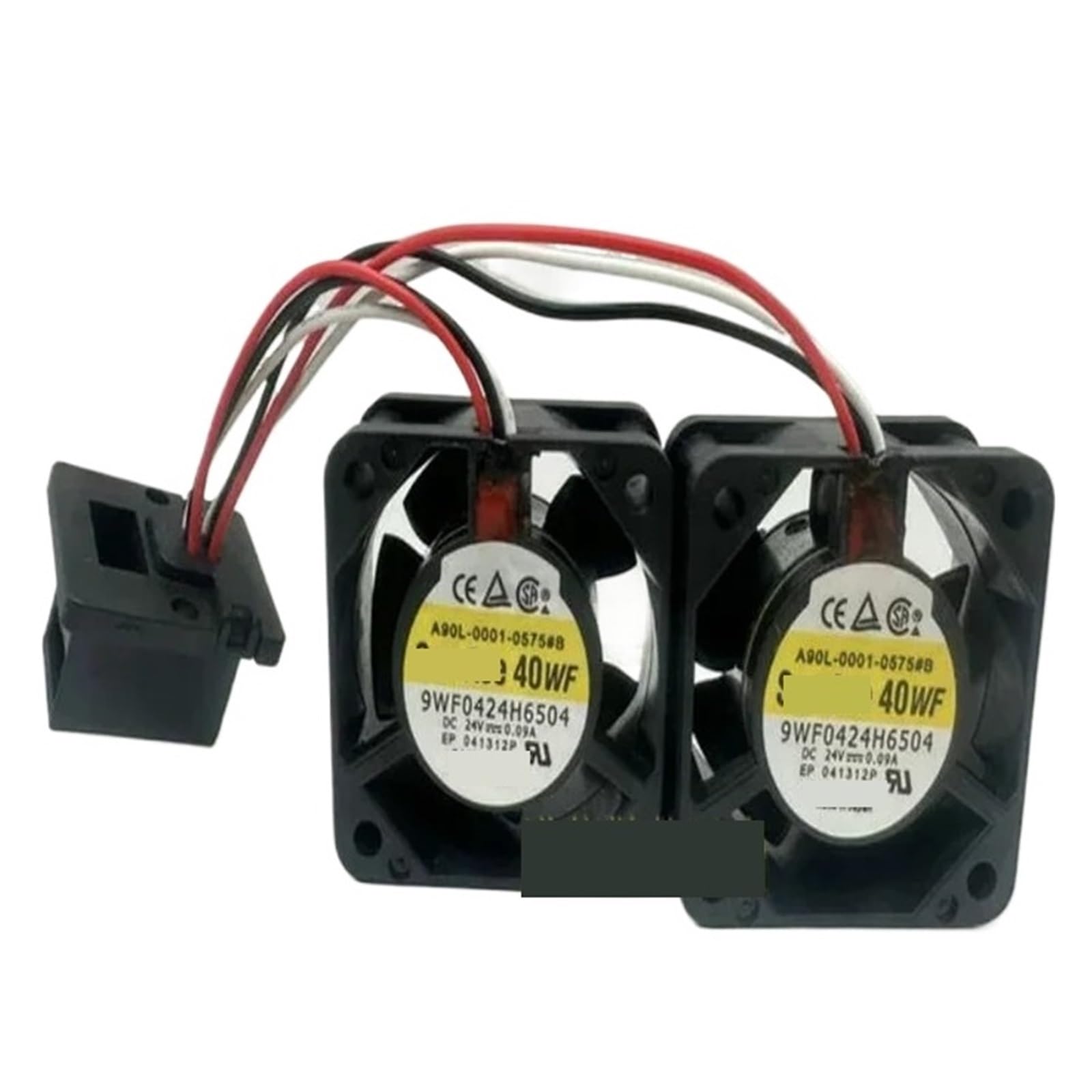 YMUGUEGH A90L-0001-0575# B 9WF0424H6504 24V 0.09A Fan