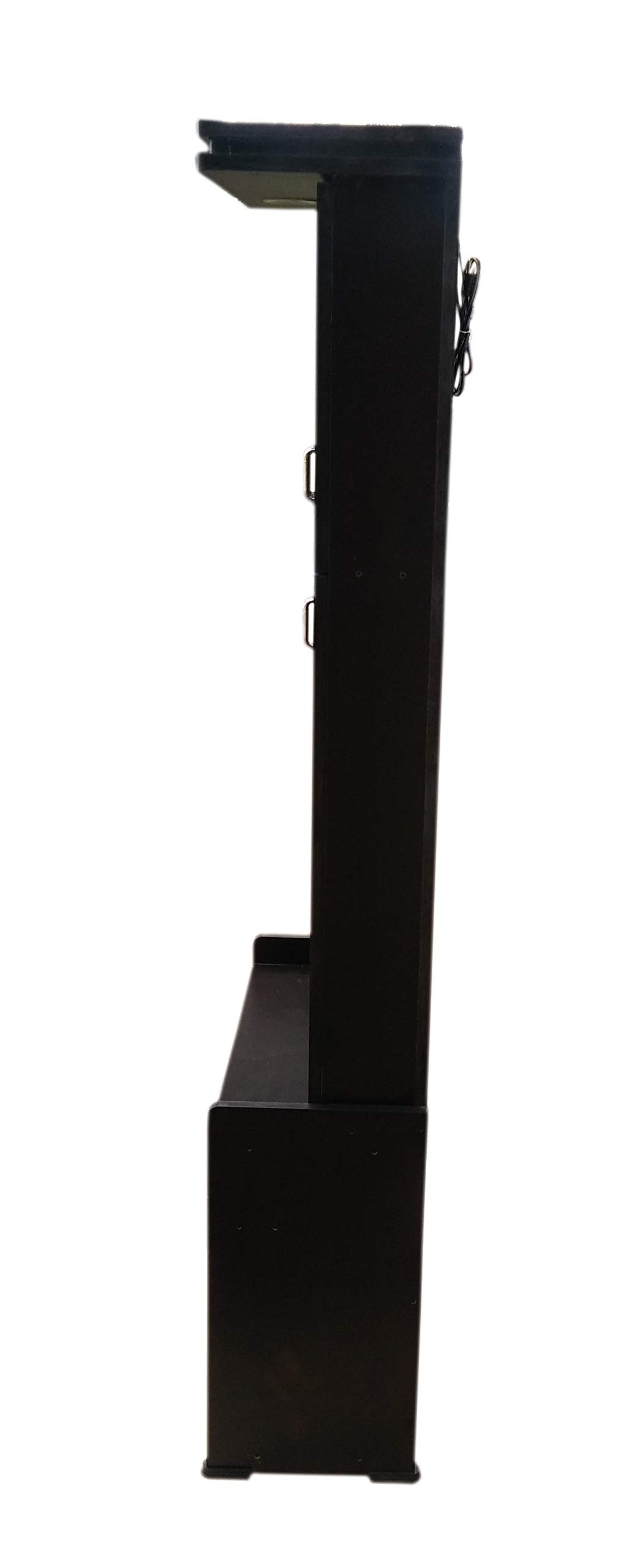 Engineered Wood Hudson'S Dressing Table With Full Storage (Dark Walnut) 2