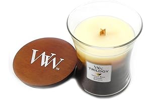 Cafe Sweets Trilogy Wood Wick Candle Jar - 3 in One