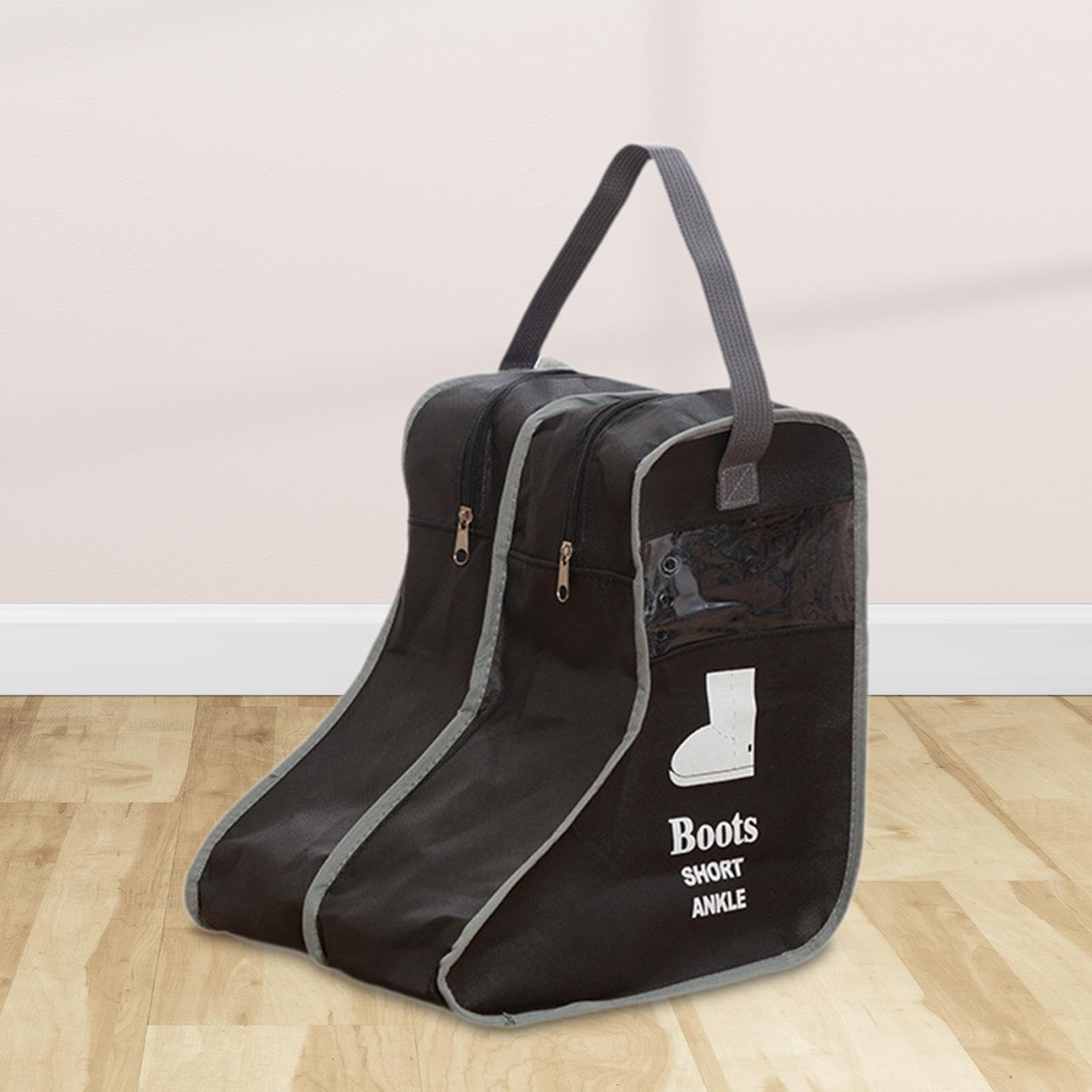 3 Bolsas de Almacenamiento para Botas, Portátiles, a Prueba de Polvo, Organizador de Zapatos con Cremallera, Protección de Tela No Tejida, Adecuadas P