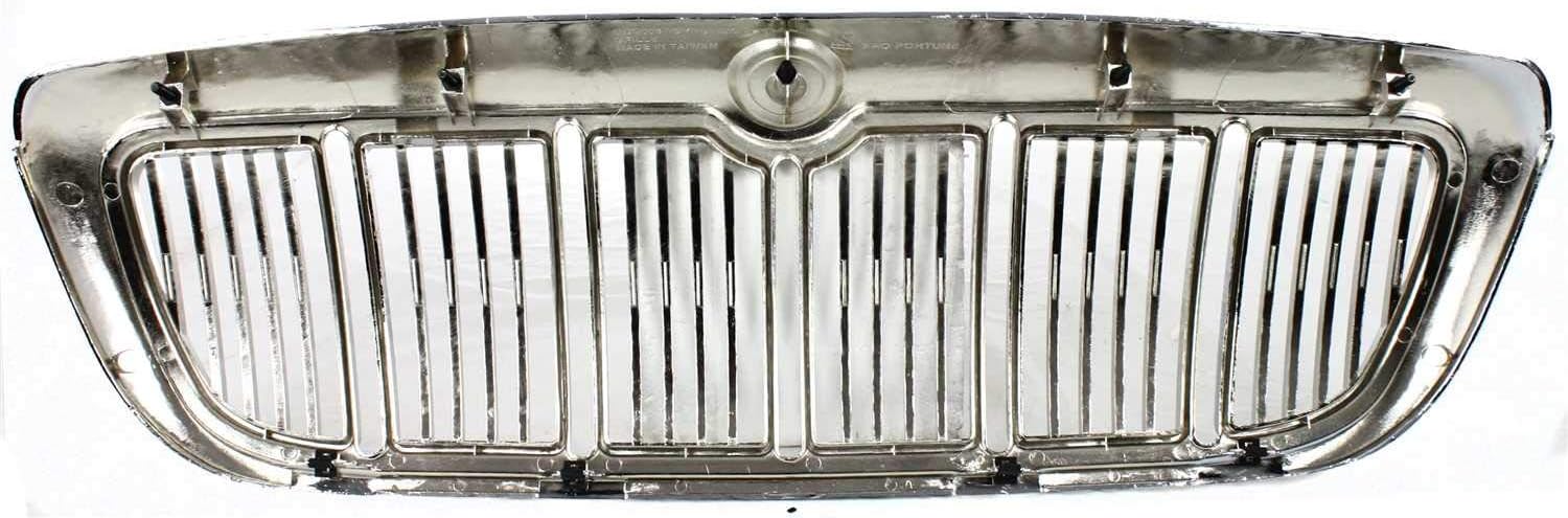 Garage-Pro Grille Assembly Compatible with 1998-2002 Mercury Grand Marquis Chrome Shell and Insert