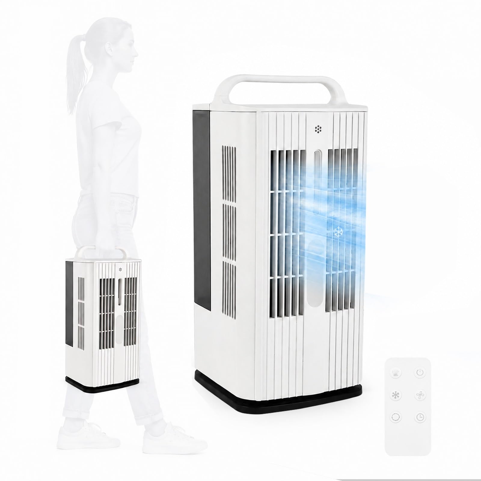 Evaporative Air Cooler, Portable Swamp Cooler