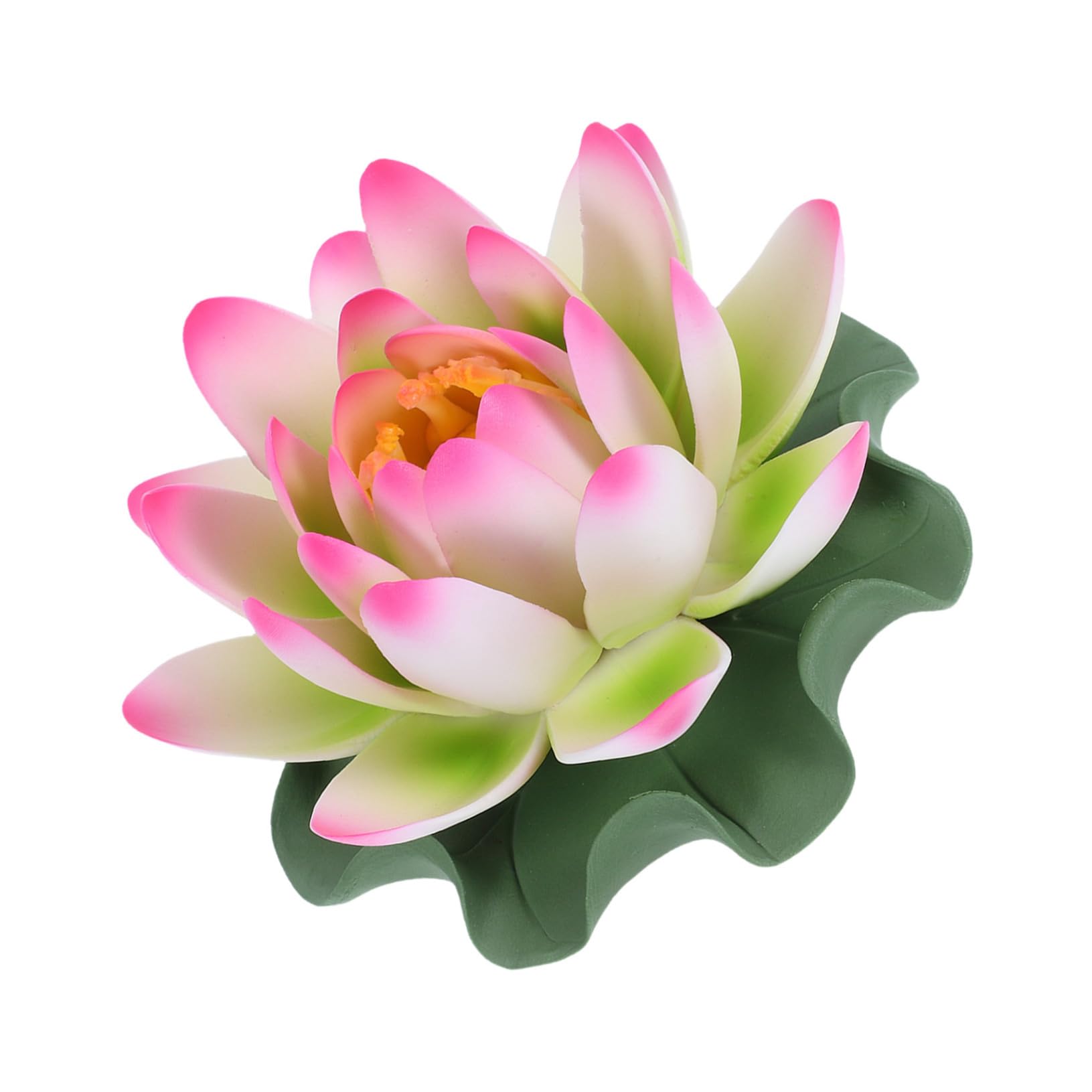 Porta Incenso Fiore Loto in Ceramica, Ornamento per Yoga Spa | Forma Foglia di Loto, Uso Versatile per Aromaterapia, Design Stabile e Sicuro Tocco Artistico