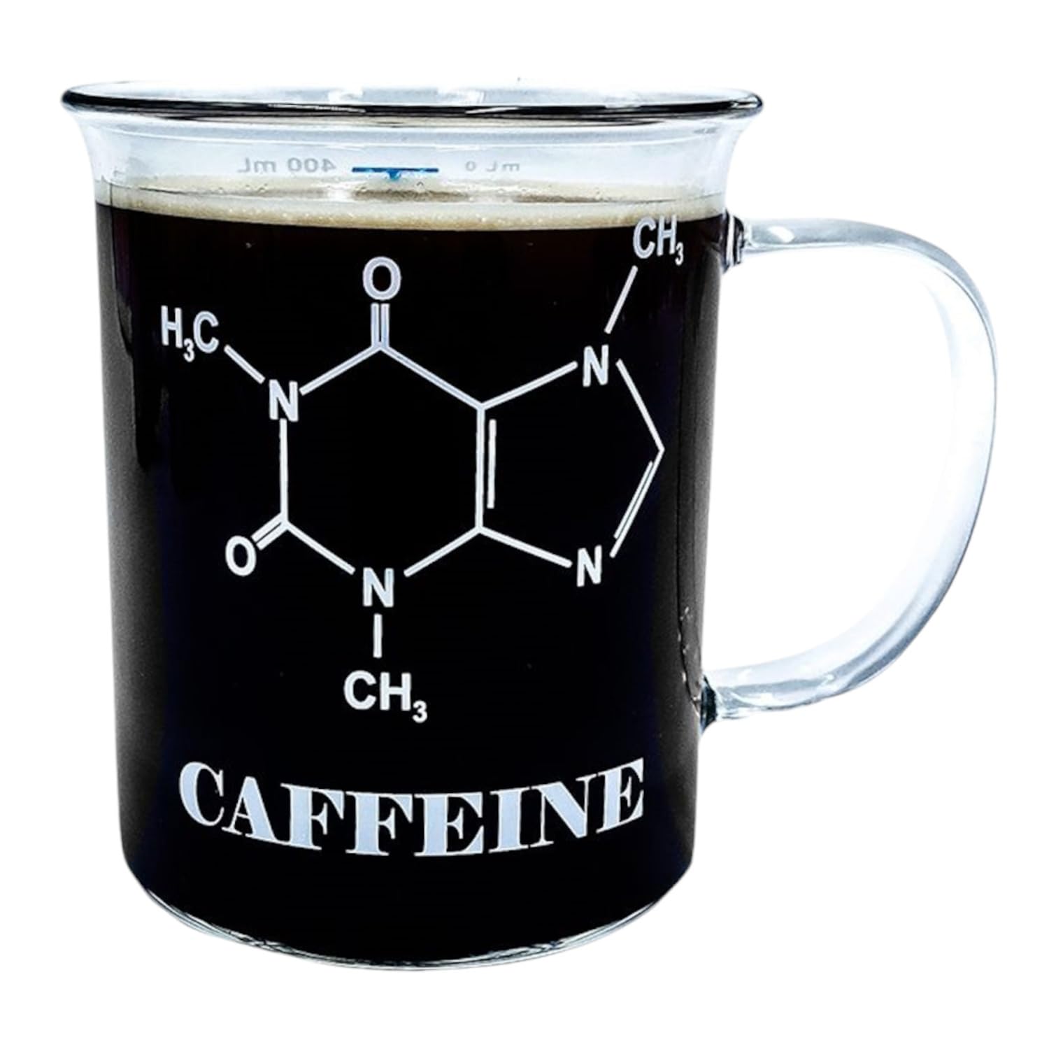 Mad Monkey - Chemistry Mug - Chemistry Mug with Formula - Coffee Cup Caffeine